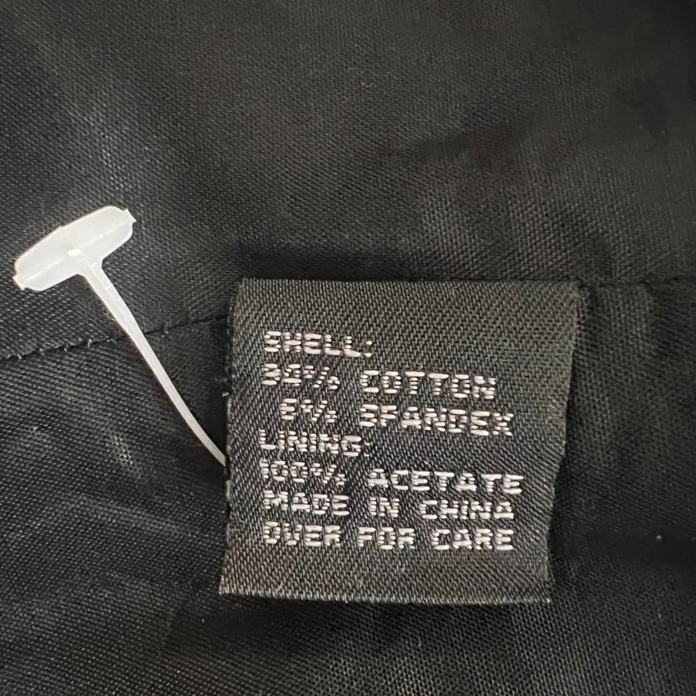 Express Stretch Lined Black Jacket/Blazer - image 8